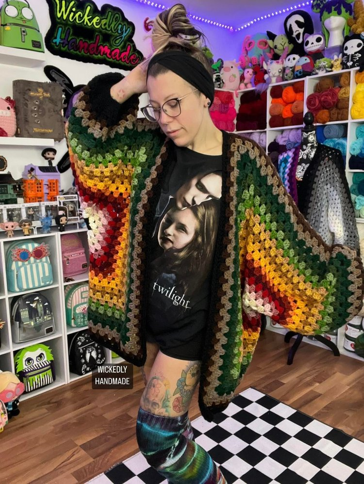 Grunge fairy cardigan